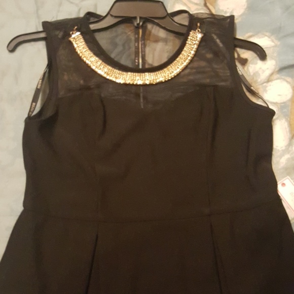 NWT Bisou Bisou Little Black Dress - Picture 2 of 7
